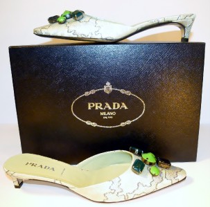 prada flat mules