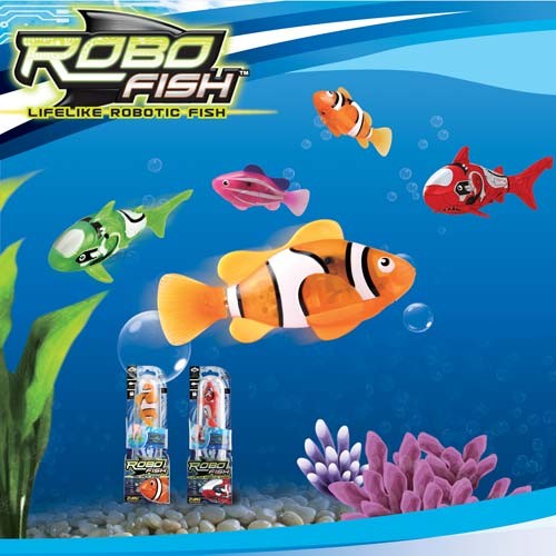 orange robo fish