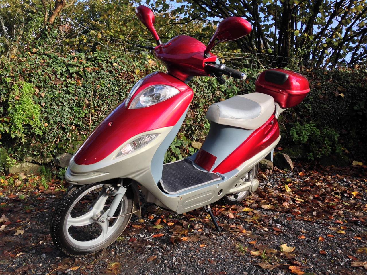 moped pedal bike