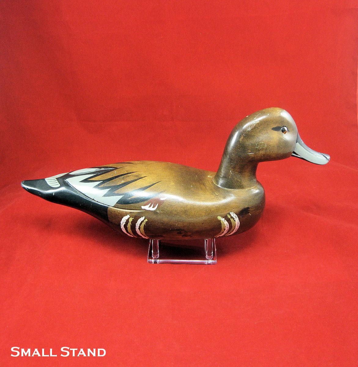 4 Peg Display Stands for Duck Decoys, Geodes, Minerals Made of Acrylic