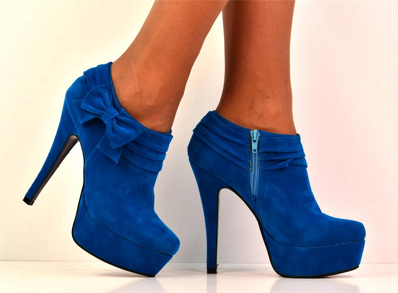 turquoise ankle booties