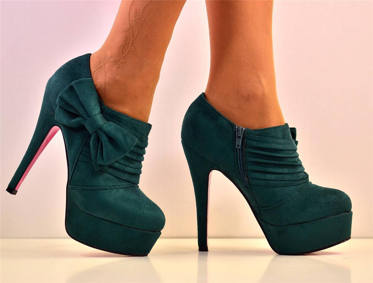 womens emerald green boots