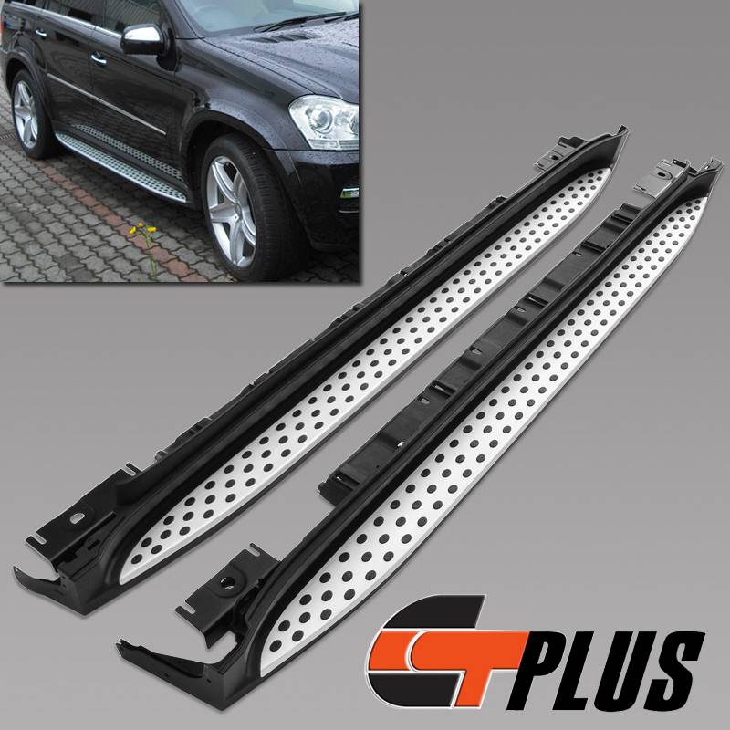 FOR 0611 BENZ X164 GLGLASS GL450 GL550 ALUMINUM RUNNING BOARDS SIDE