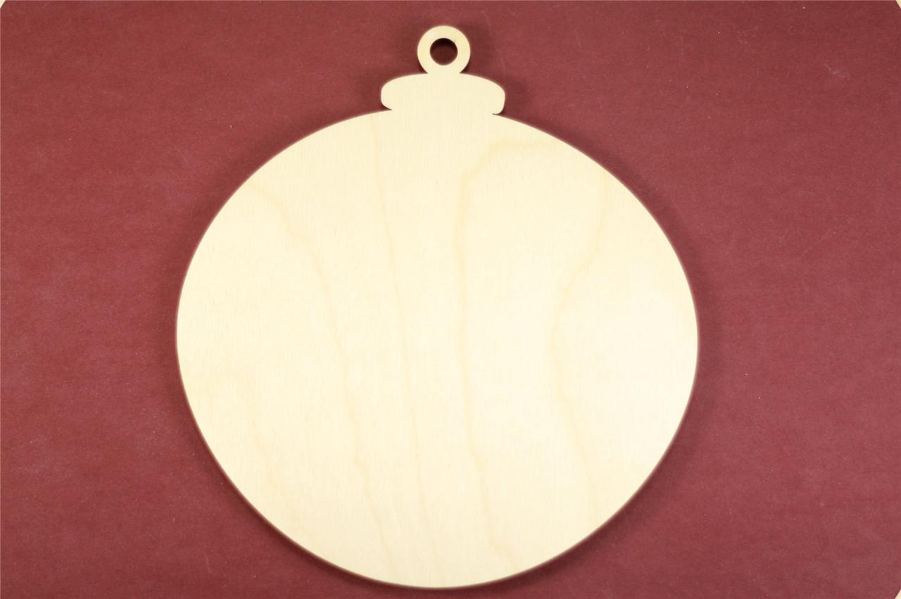 Ornament Round Shape Unfinished Wood Laser Cut Shapes Crafts Variety of