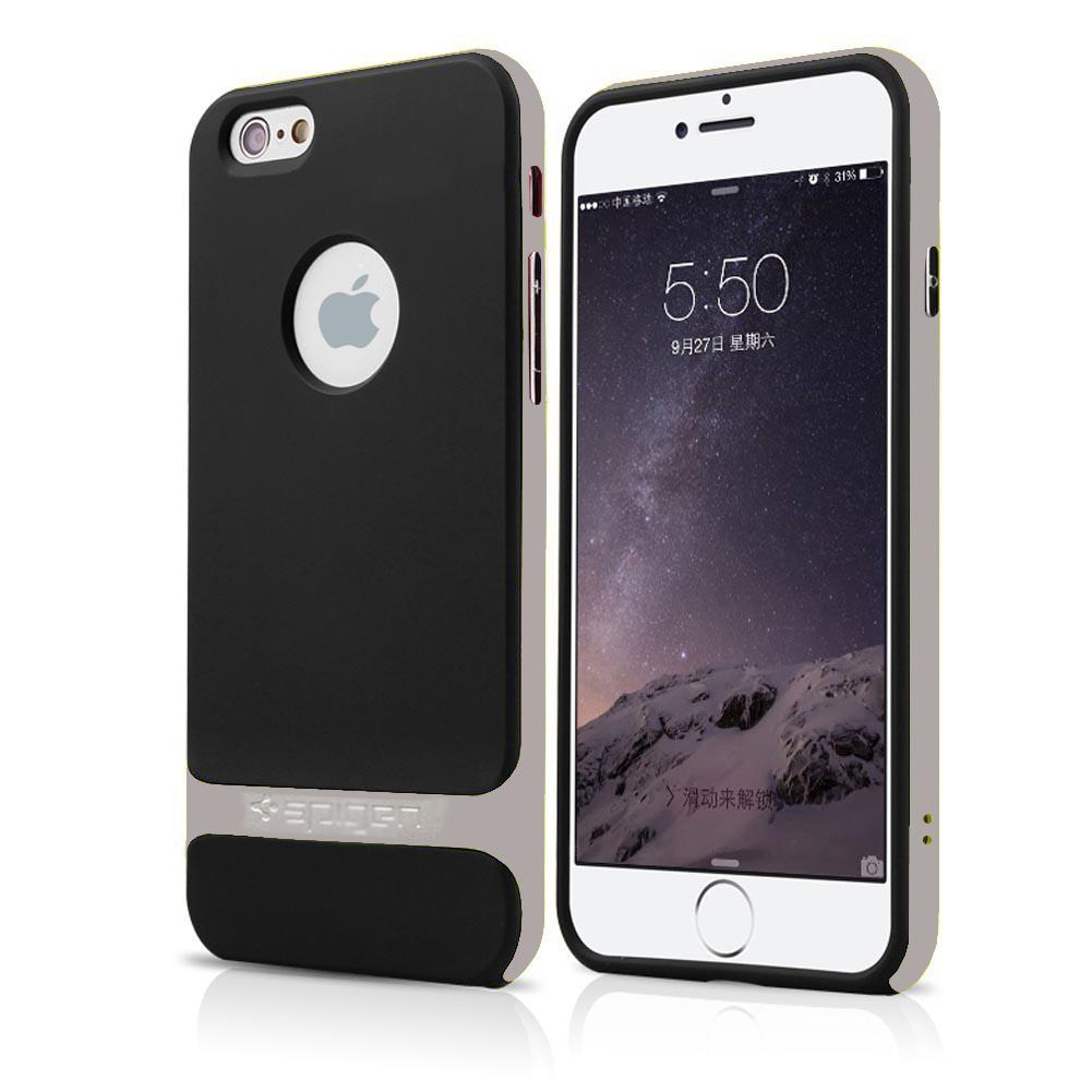 Rock Hybrid Shockproof Hard Bumper Soft TPU Case Cover For iPhone 6 6 plus /5 5S - Picture 8 of 9