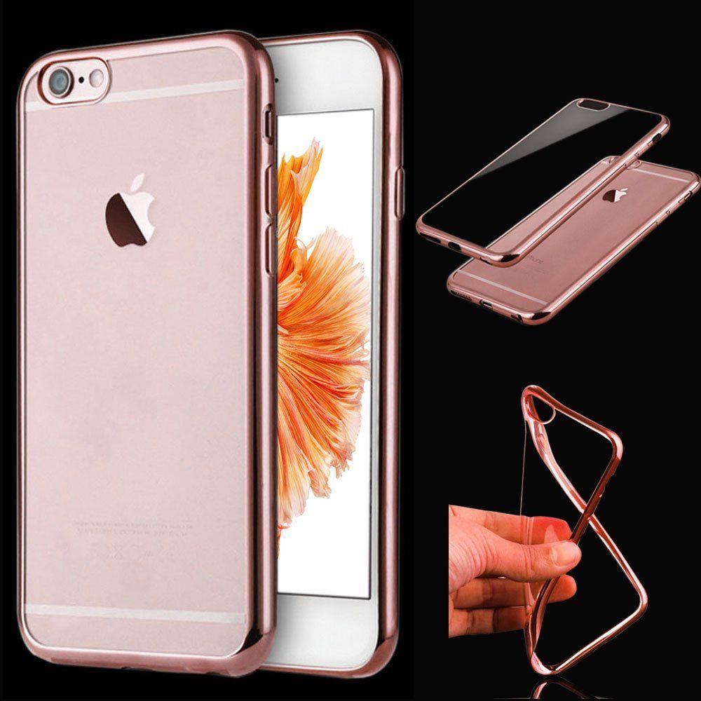 Shockproof Silicone Mirror Bumper Clear Back Case Cover For iPhone SE 5S 5C 6 6S eBay