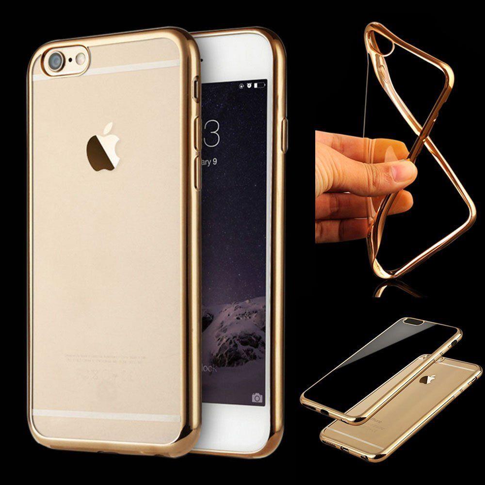 shockproof silicone mirror bumper clear back cover shockproof silicone mirror bumper clear back cover