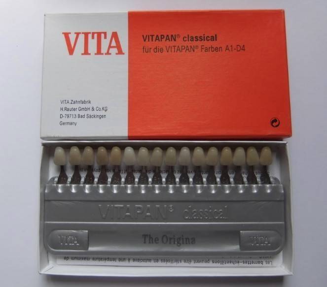 Vita Porcelain Teeth Denture Oral Dental 16 Color Shade Guide UK Based eBay