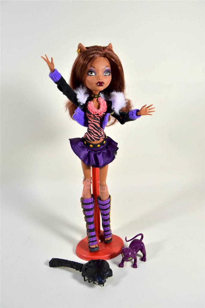 monster high clawdeen wolf doll ebay