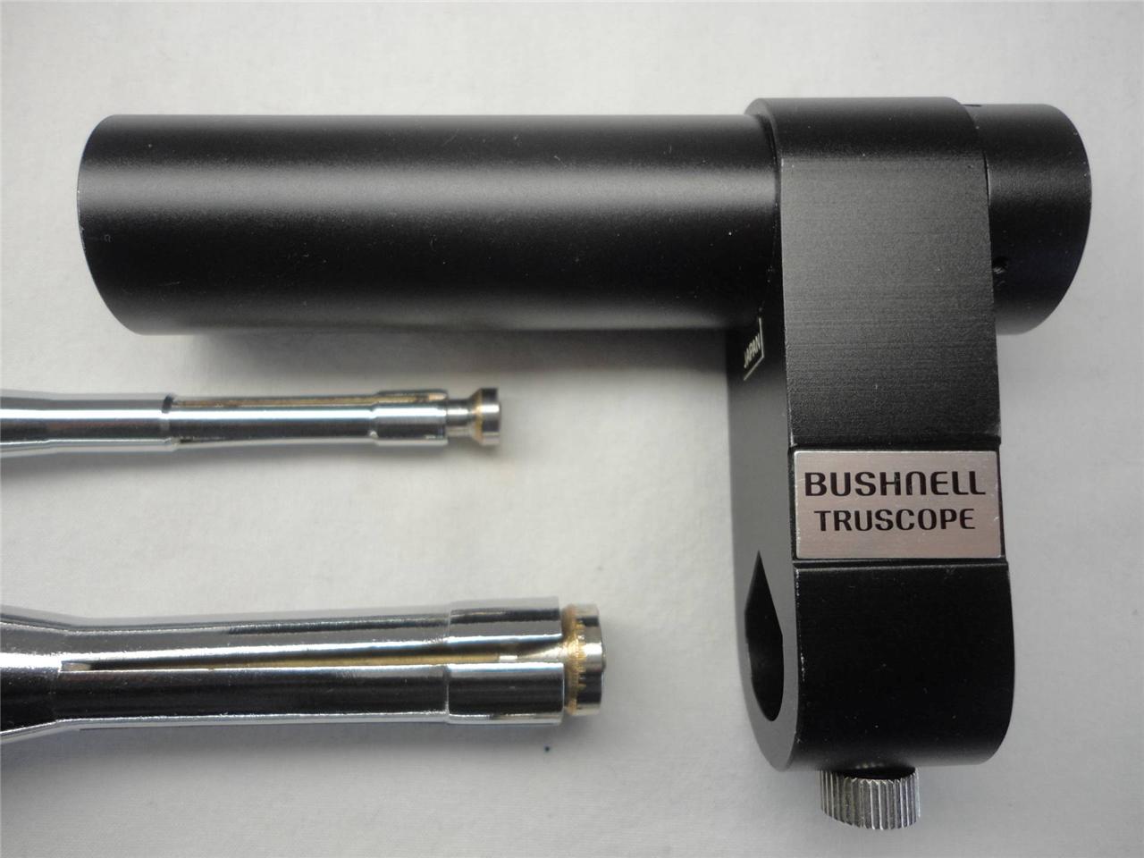 New Bushnell Truscope made in Japan. Bore Sighter & 5 used Expendable