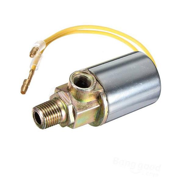 12/24V Universal Car Truck Air Horn Electric Solenoid Valve 1/4" Barb