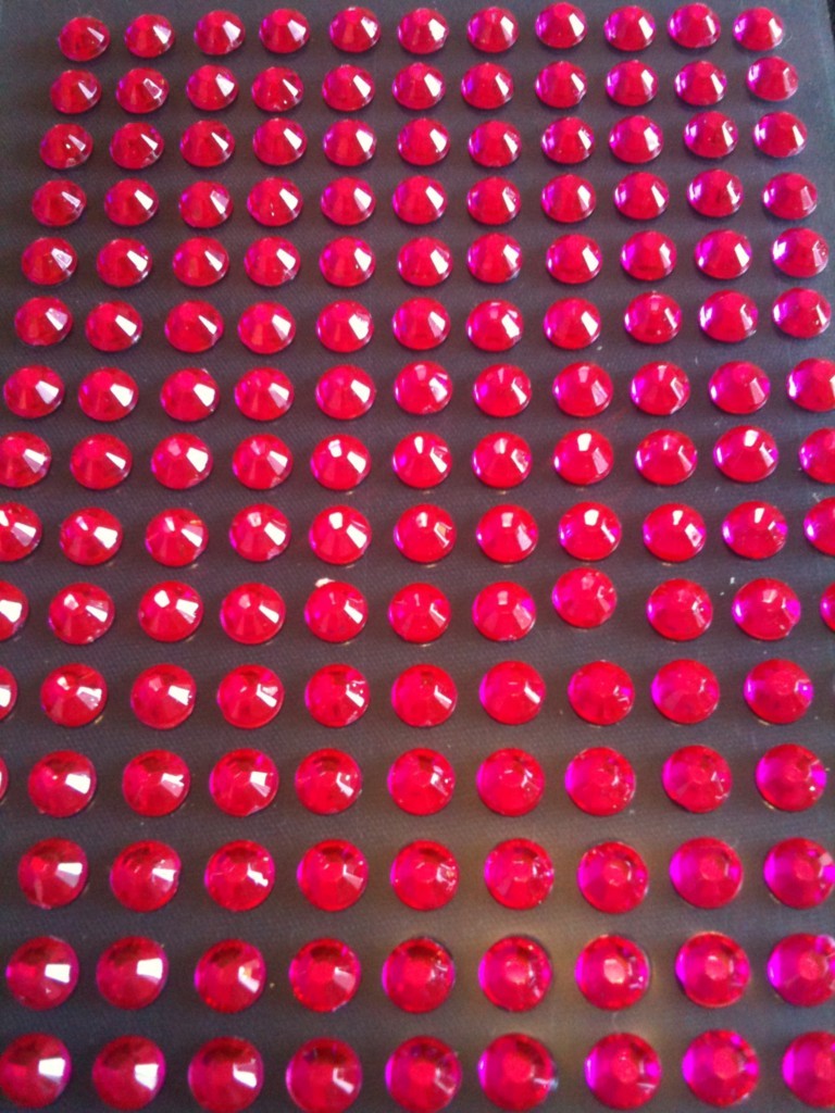 Self Adhesive Diamante x 352 Stick On Gems diamontes sticky rhinestone