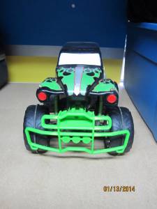 tyco grave digger rc truck