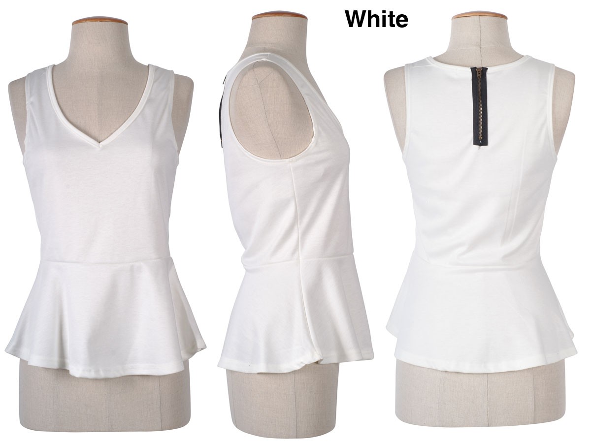 SherryDC Women's Sparkly V-Neck Tank Top - Ruched, Tummy Control & Sleeveless Blouse - View #7
