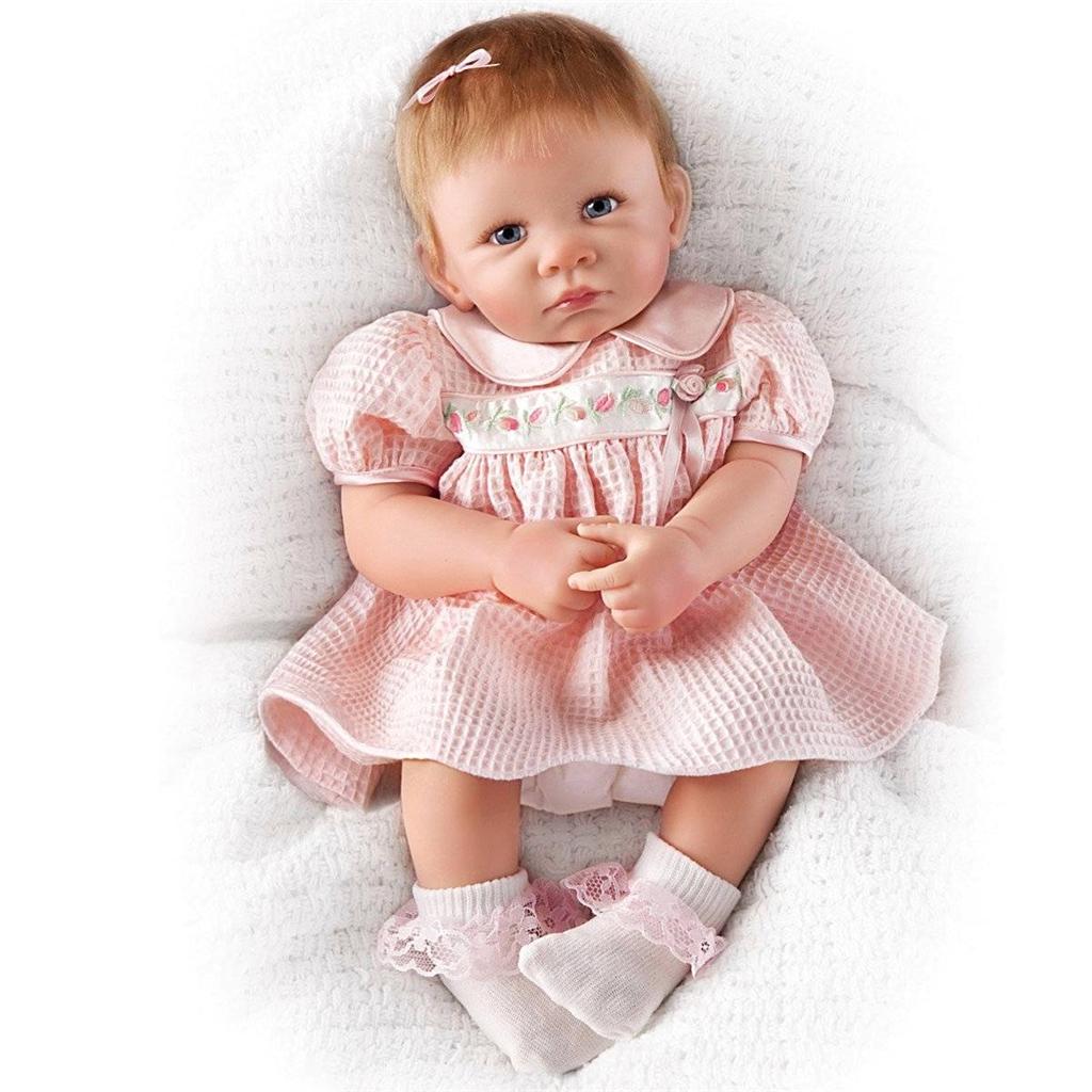 Waltraud Hanl Little Rose Petal Collectible Vinyl Baby Doll by Ashton