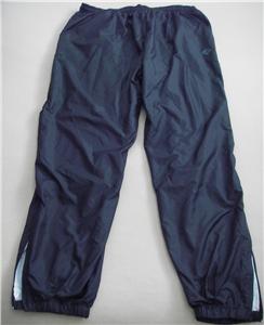 cotton lined nylon wind pants
