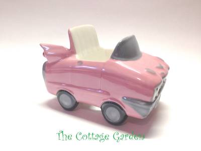 Mary Kay Pink Cadillac Ceramic Business Card Holder New