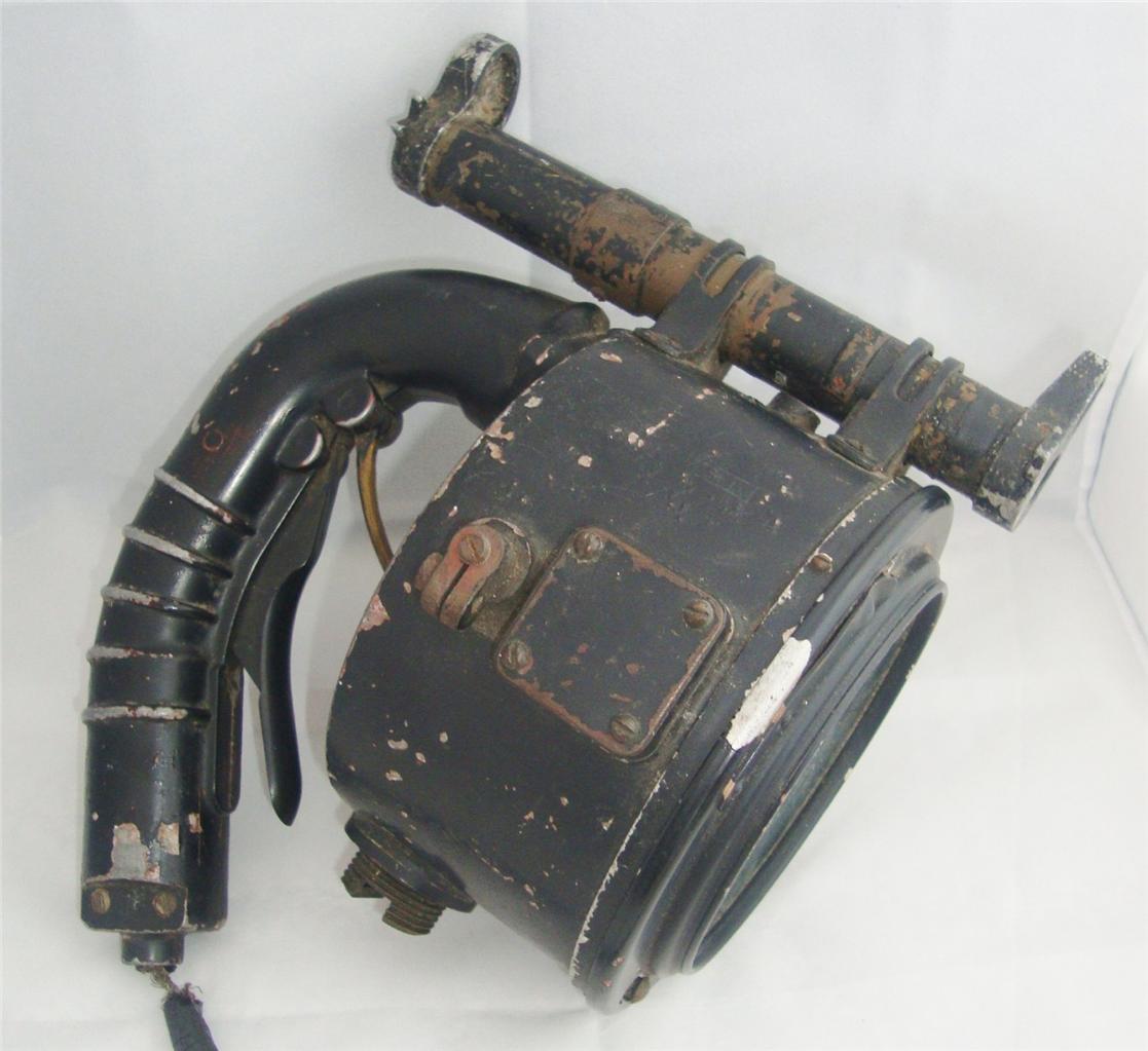 ww2 british royal navy hand held signal lamp dated 1941 eBay
