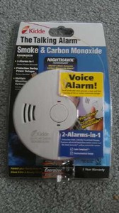 kidde carbon monoxide alarm questions on Kidde Talking Smoke and Carbon Monoxide Voice Alarms New NIP Nighthawk ...