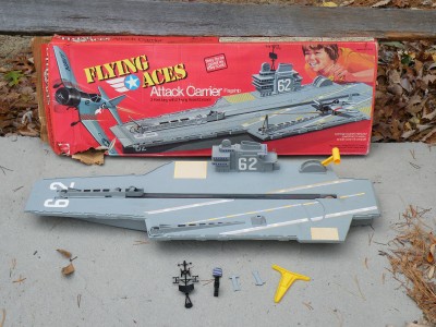 mattel flying aces aircraft carrier
