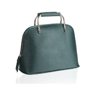 green and gold purse