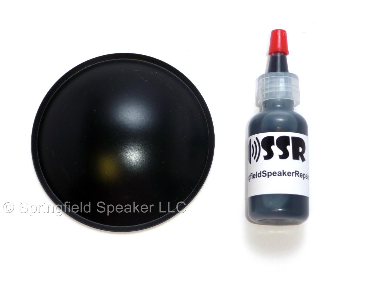 3 25" Dome Poly Speaker Subwoofer Dust Cap Kit 1DCPL325G eBay