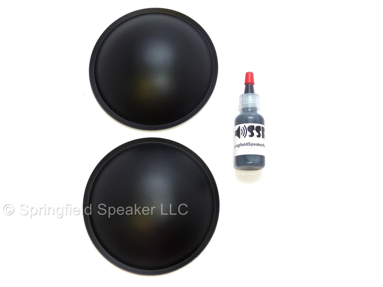 4.5" Klipsch KLF30 Poly Speaker Dust Cap Kit 2DCPL45g