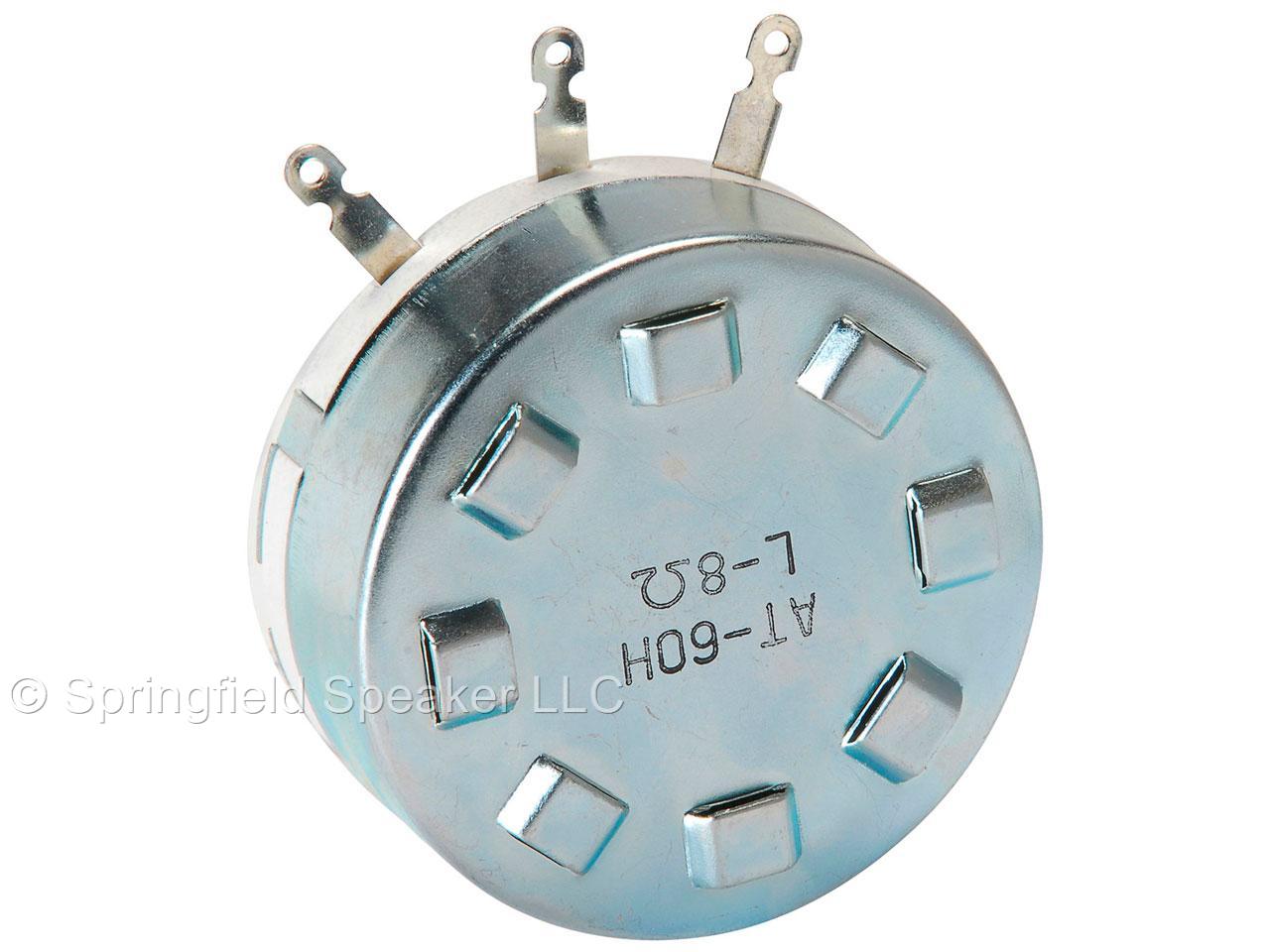 Speaker LPad Volume Attenuator 3/8" Shaft 100W RMS, 200W Peak, 8