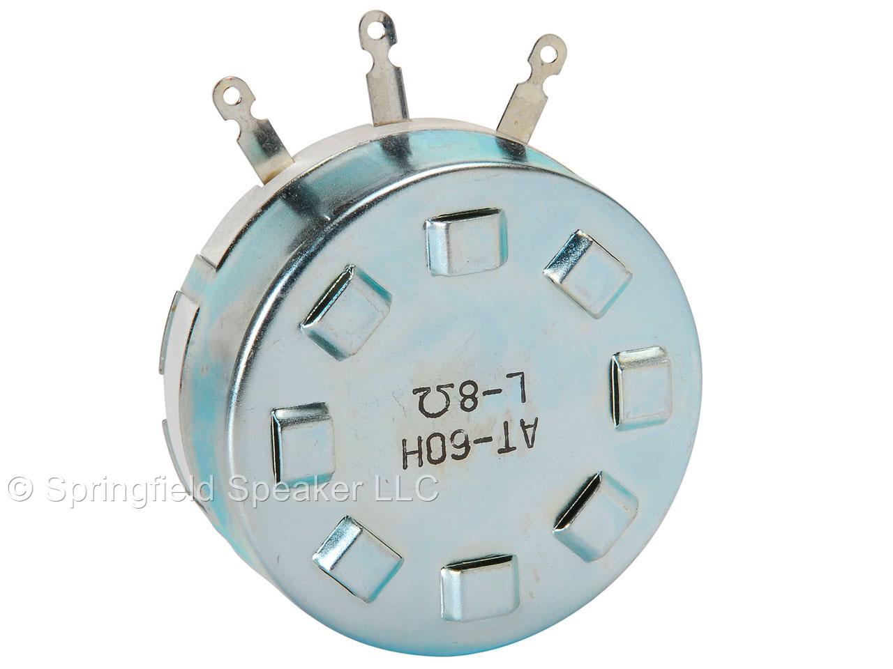 Speaker LPad Volume Attenuator 1" Shaft 100W RMS, 200W Peak, 8 Ohms