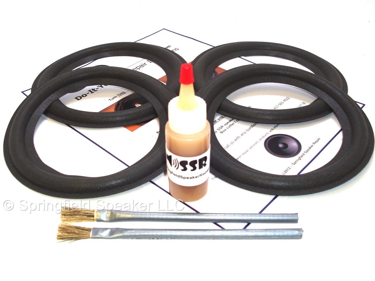 Scan-Speak+Kits Scan Speak 6 5" Speaker Foam Surround Repair KIT Scanspeak 4SS65 ...
