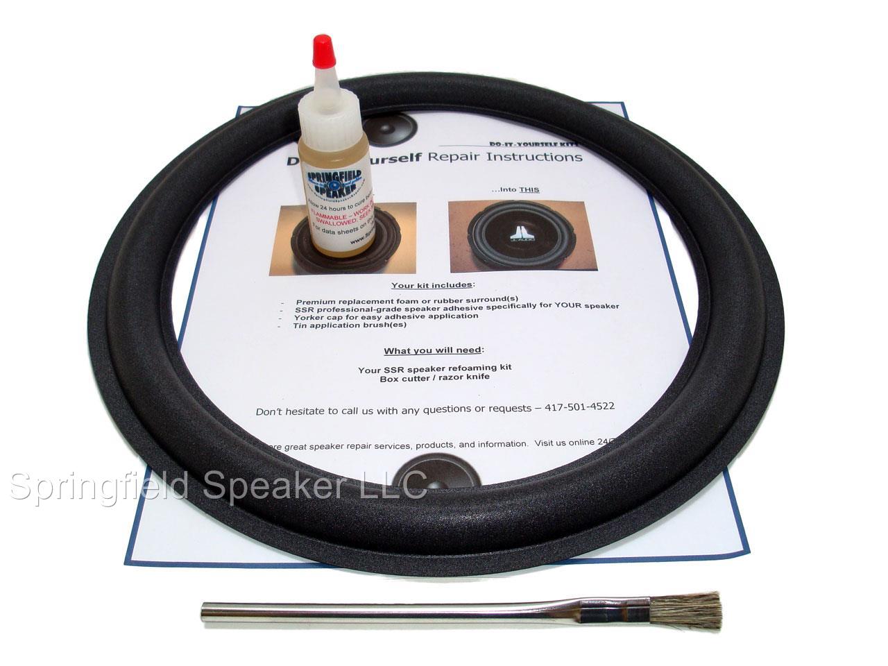 Speaker Foam Surround Repair Kit for JL Audio 12W3 12 W3 1JL123 eBay