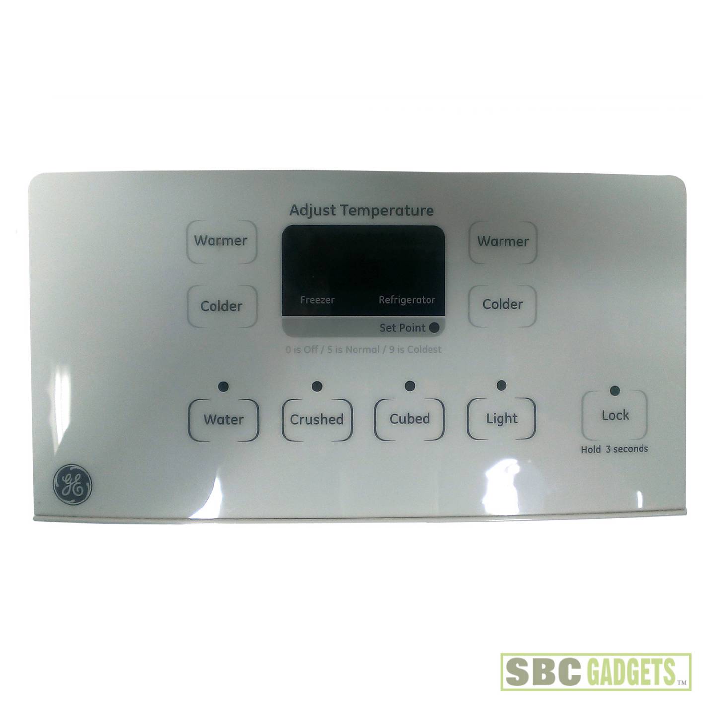 GE Refrigerator Touch Panel & Control Board WR55X10561 (200D7355G006)