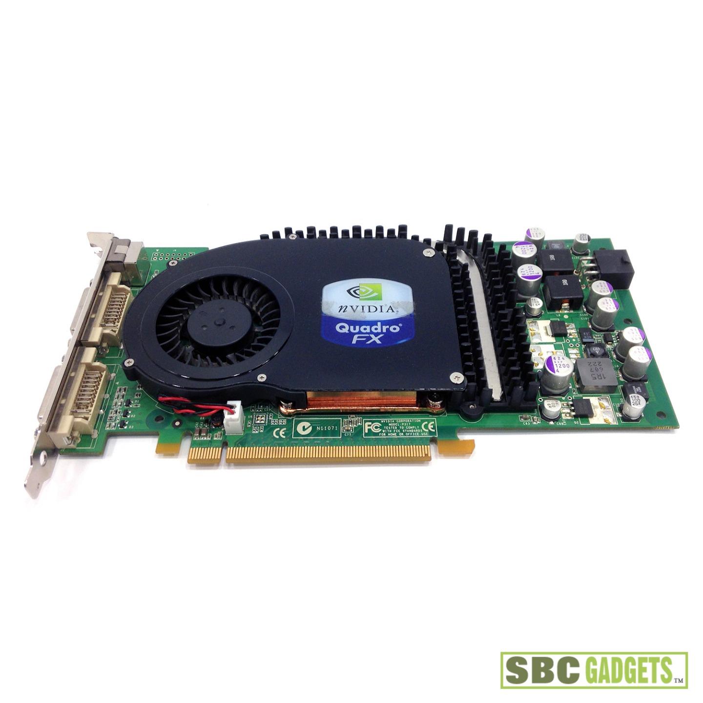 HP nVidia Quadro FX 3450 (P317) PCIE 256MB Video Card (P/N PY640AA)