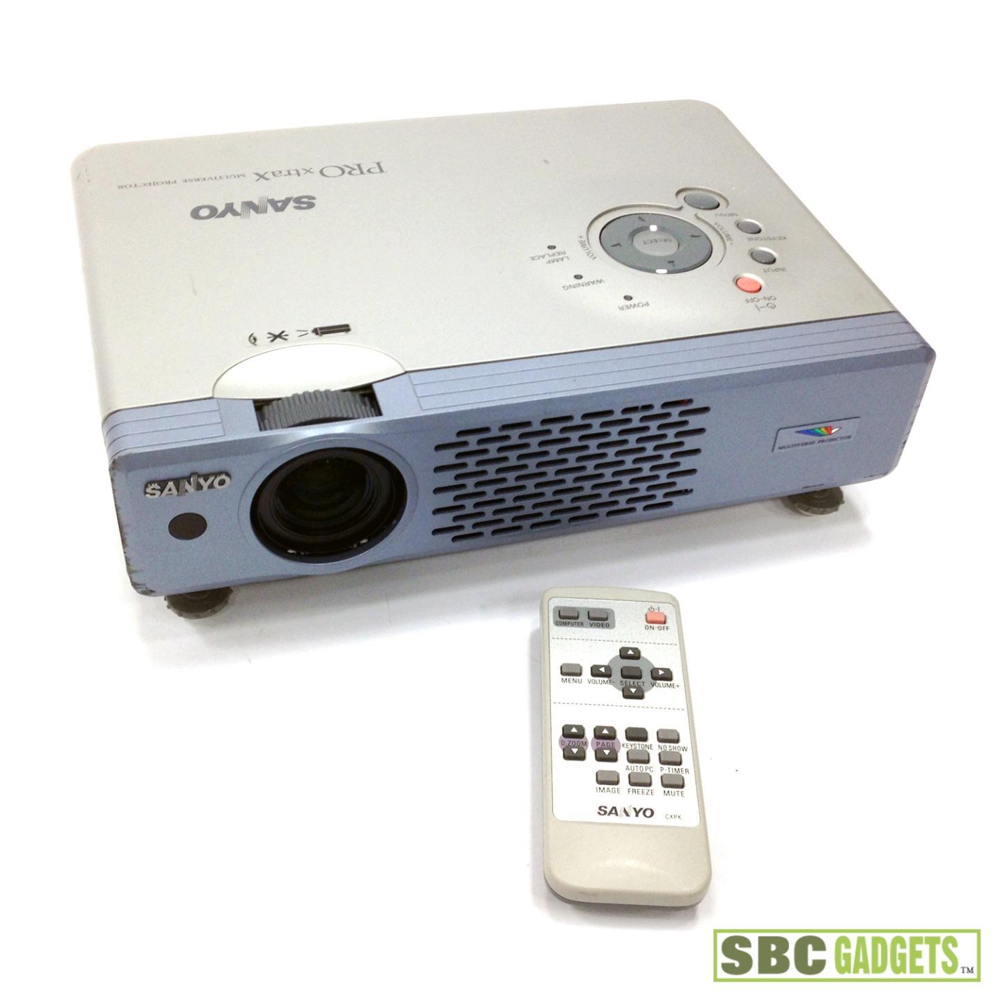 Sanyo PRO xtraX Multiverse 2K Lumen LCD Projector As Is (Model PLC