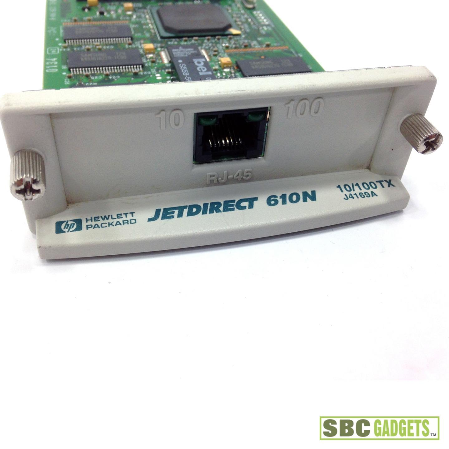 hp jetdirect j4169a software hp jetdirect j4169a software