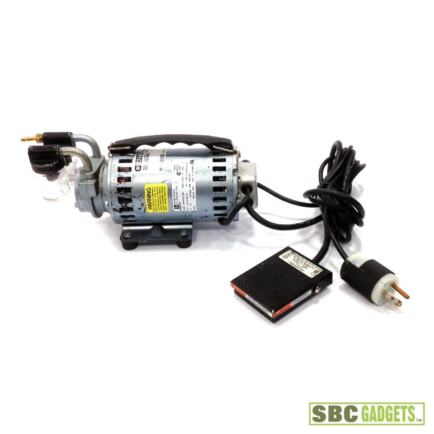 Rochester ElectroMedical Rotary Vane Air Pump w/ Tubing, Footswitch