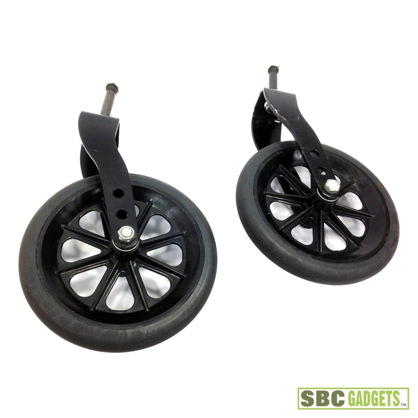 [Pair] Invacare Tracer EX 2 Wheelchair Front Forks & Wheels SHIP SAME