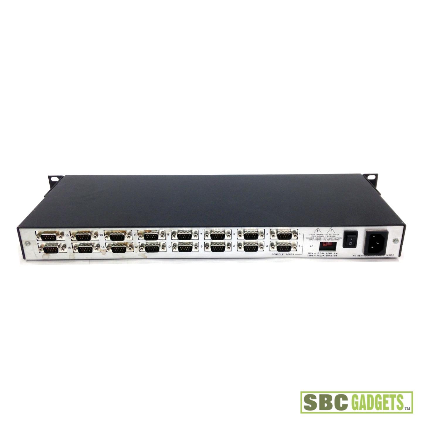 WTI Intelligent Serial Port Management Switch (Model APS16) eBay