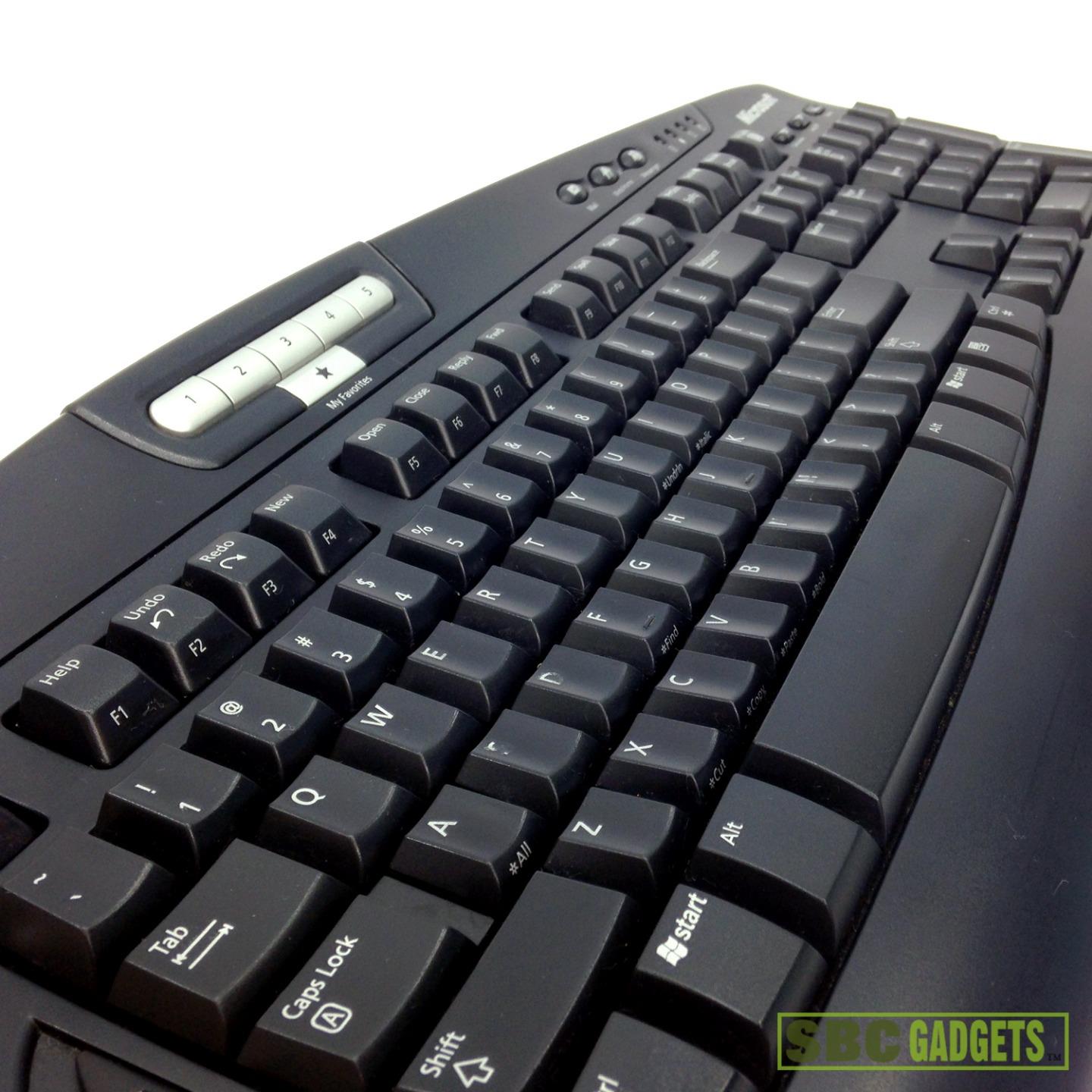 Microsoft Digital Media Pro Keyboard Black (Model 1031, P/N X809745