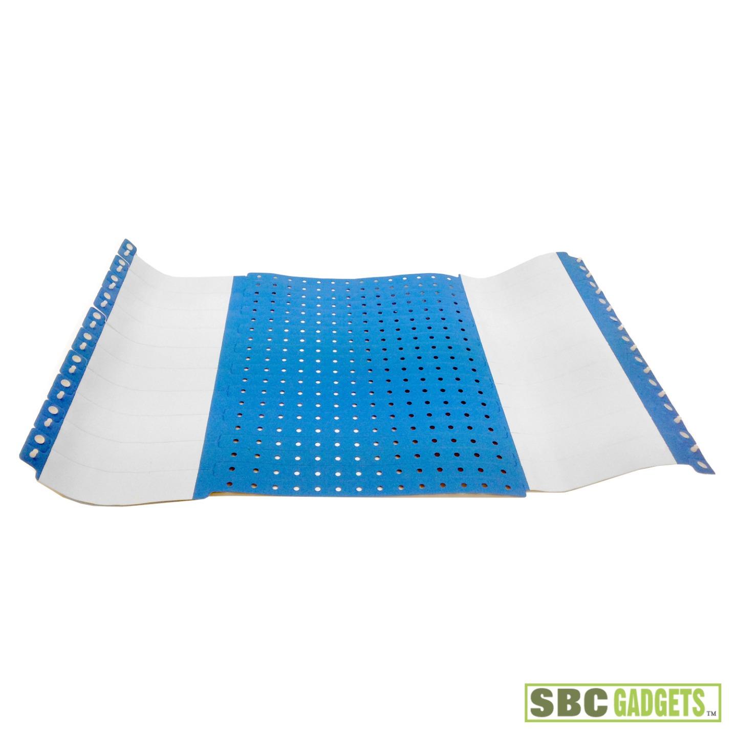 [Sheet of 20] Write On Hospital/Universal Wristband Bracelet Blue eBay