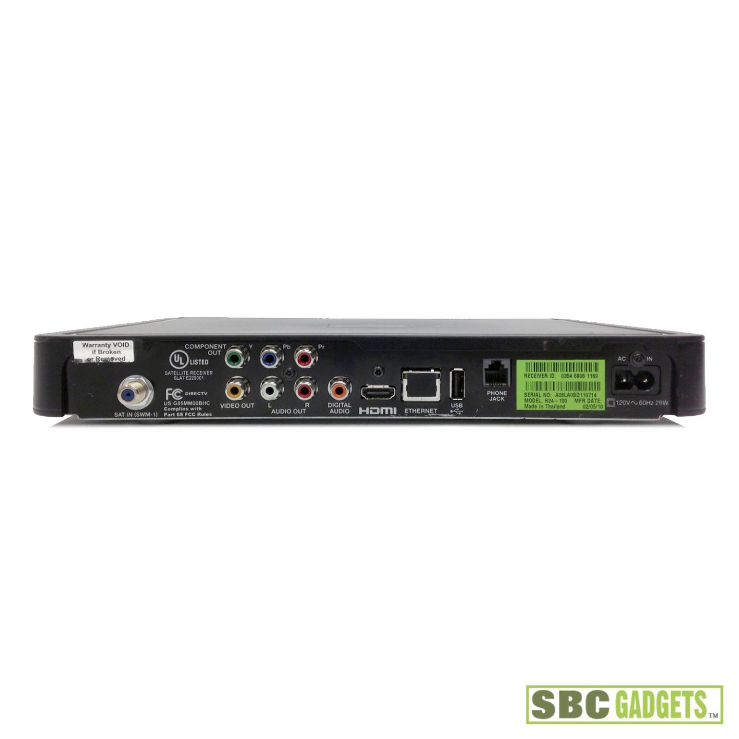 DIRECTV H24 High Definition Satellite Receiver (Model H24100