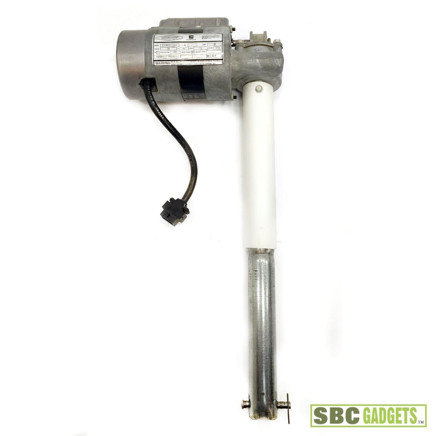 Emerson GEARMASTER Electric Motor 115V Hospital Bed (Model