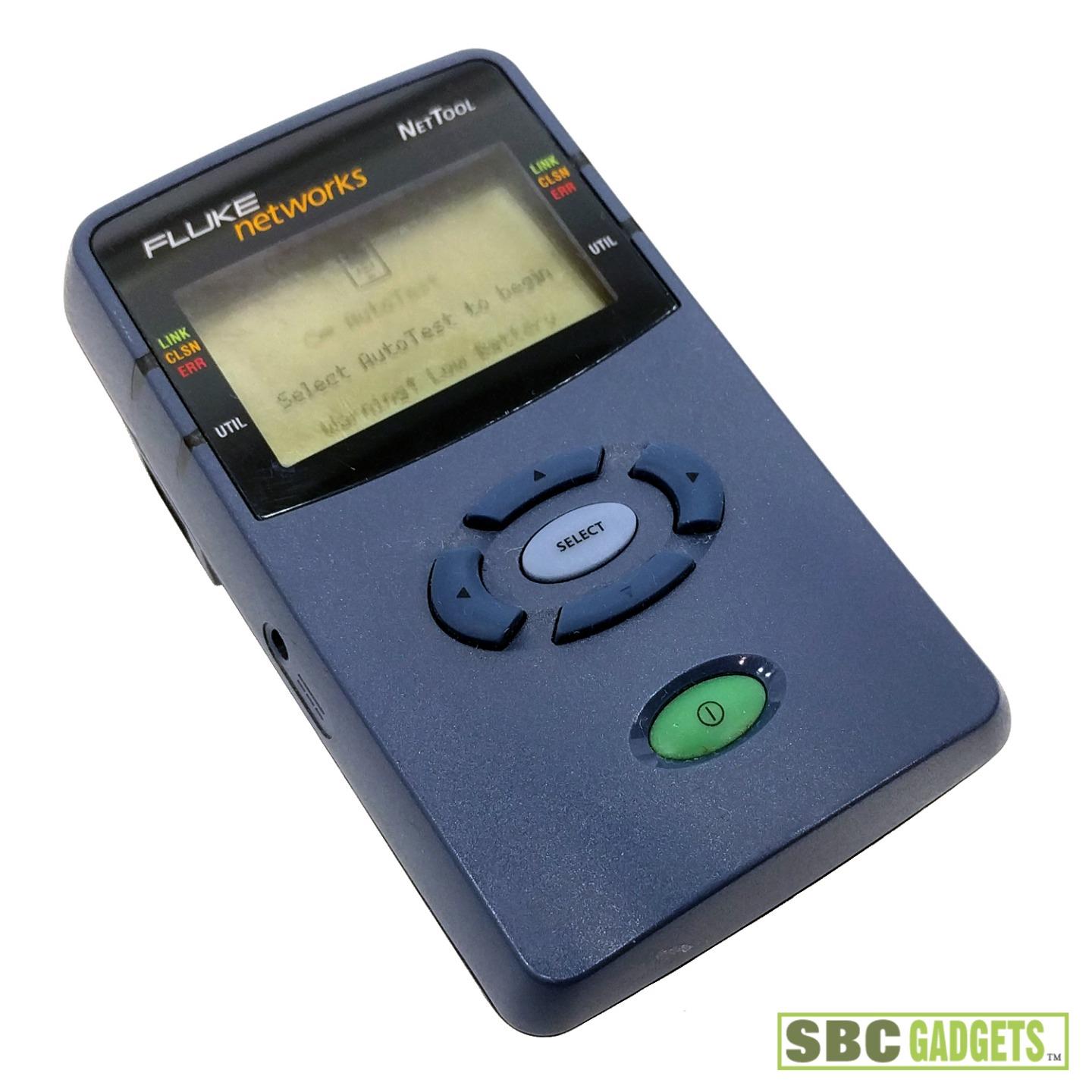 Fluke Networks NetTool 10/100 Network Connectivity Tester