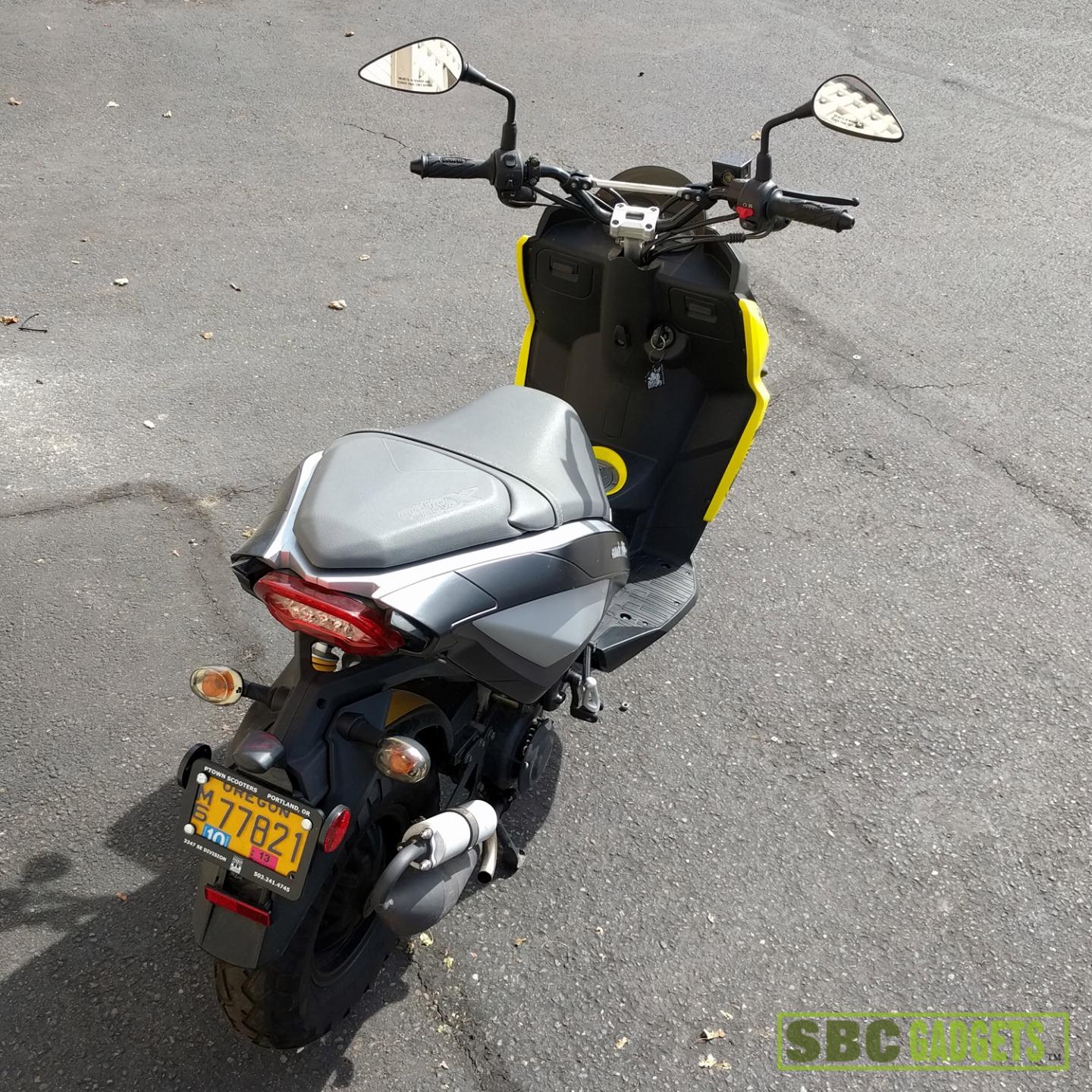 AndrettiBenelli and Yamati XSeries Scooter 2,510 Miles (Model X50