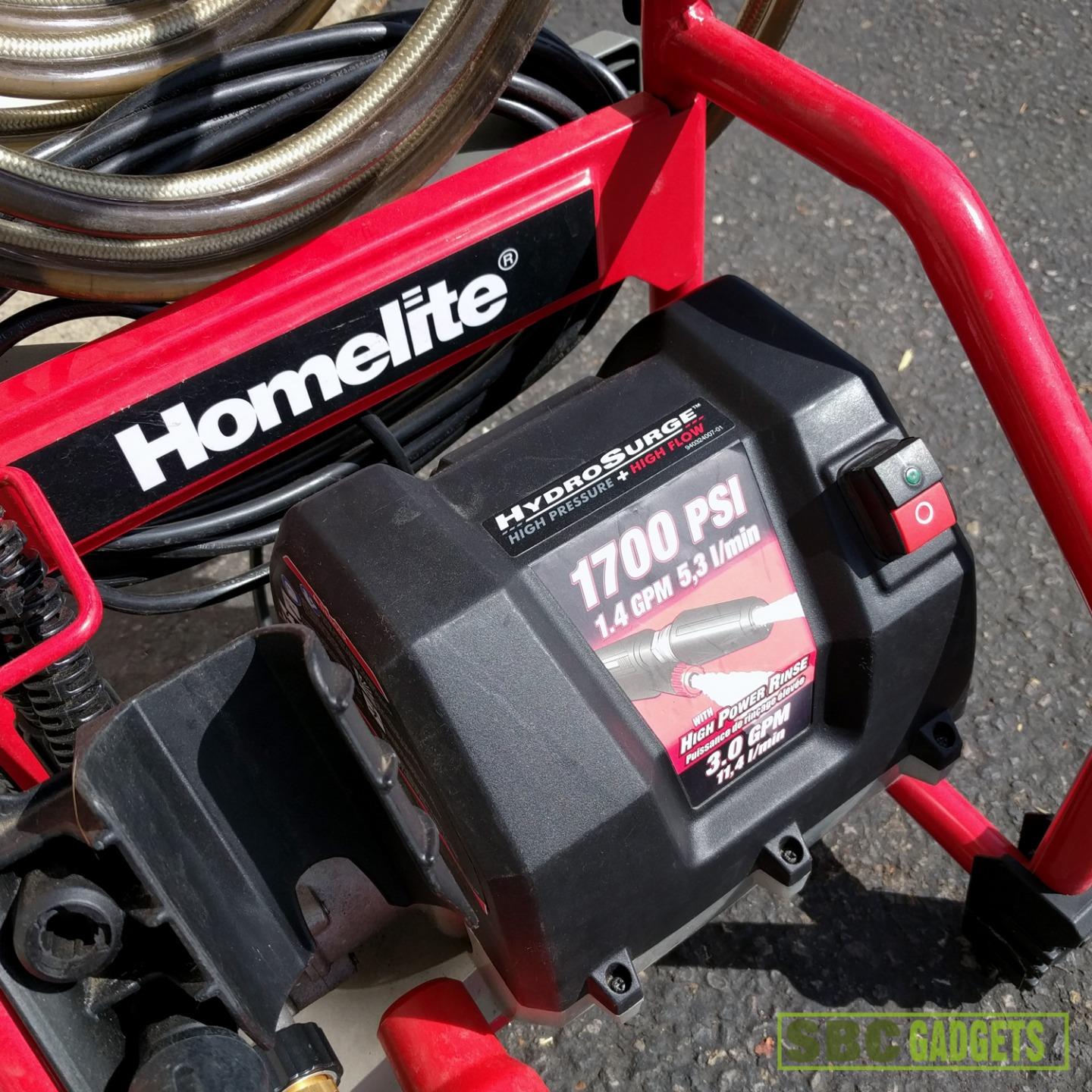 Homelite HydroSurge 1700 Psi Pressure Washer eBay