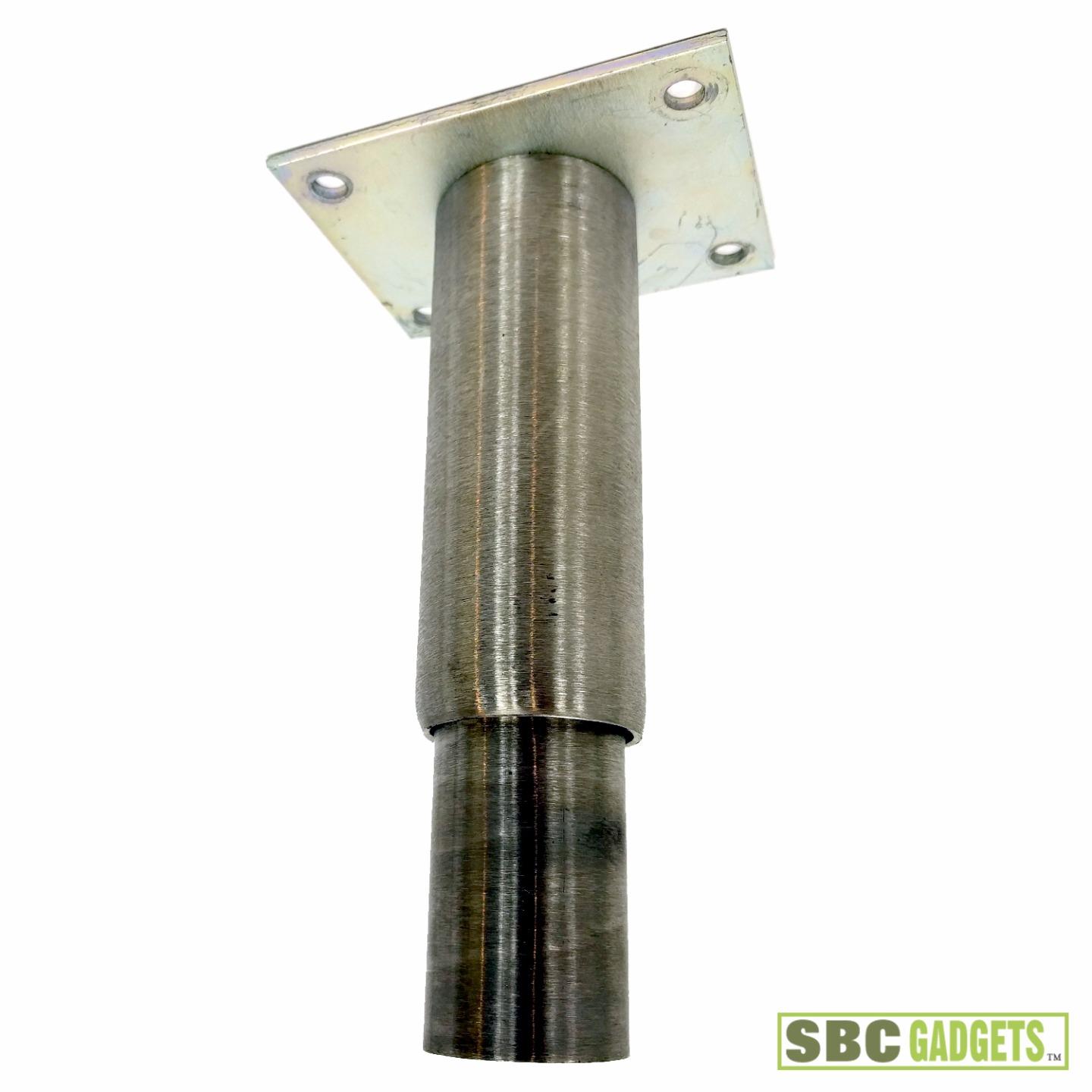 [Set of 4] Stainless Steel Adjustable Leg Leveler, 6"