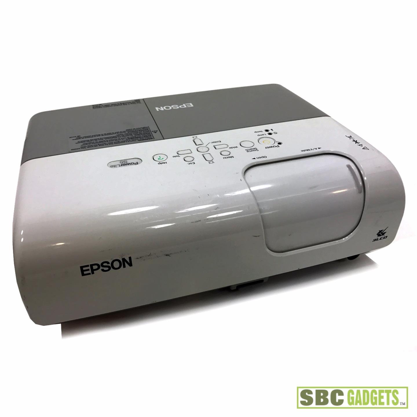 Epson PowerLite S5 Portable Projector 2,000 Lumens, 3 LCD (Model EMP