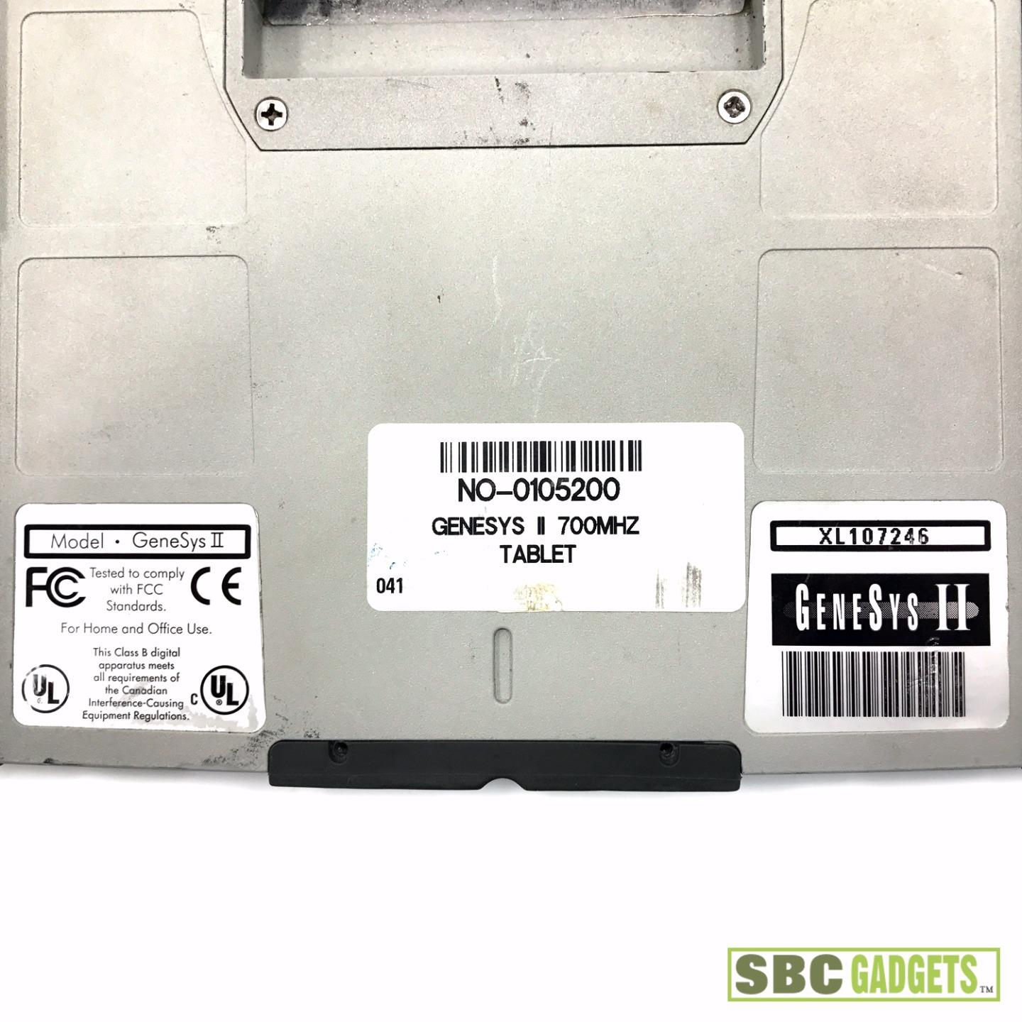 Xplore Technologoes GeneSys II 700mHz 10.4" Rugged Tablet (Model