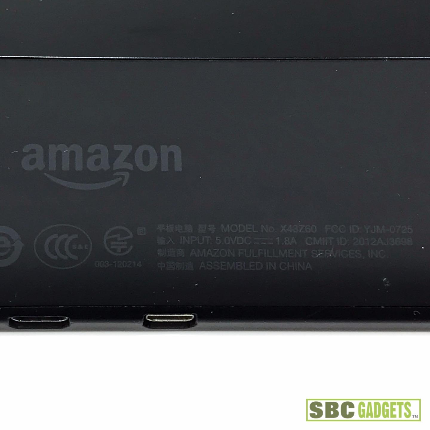 Amazon Kindle Fire 16gb WiFi 7" Touchscreen Tablet Used (Model X43Z60)