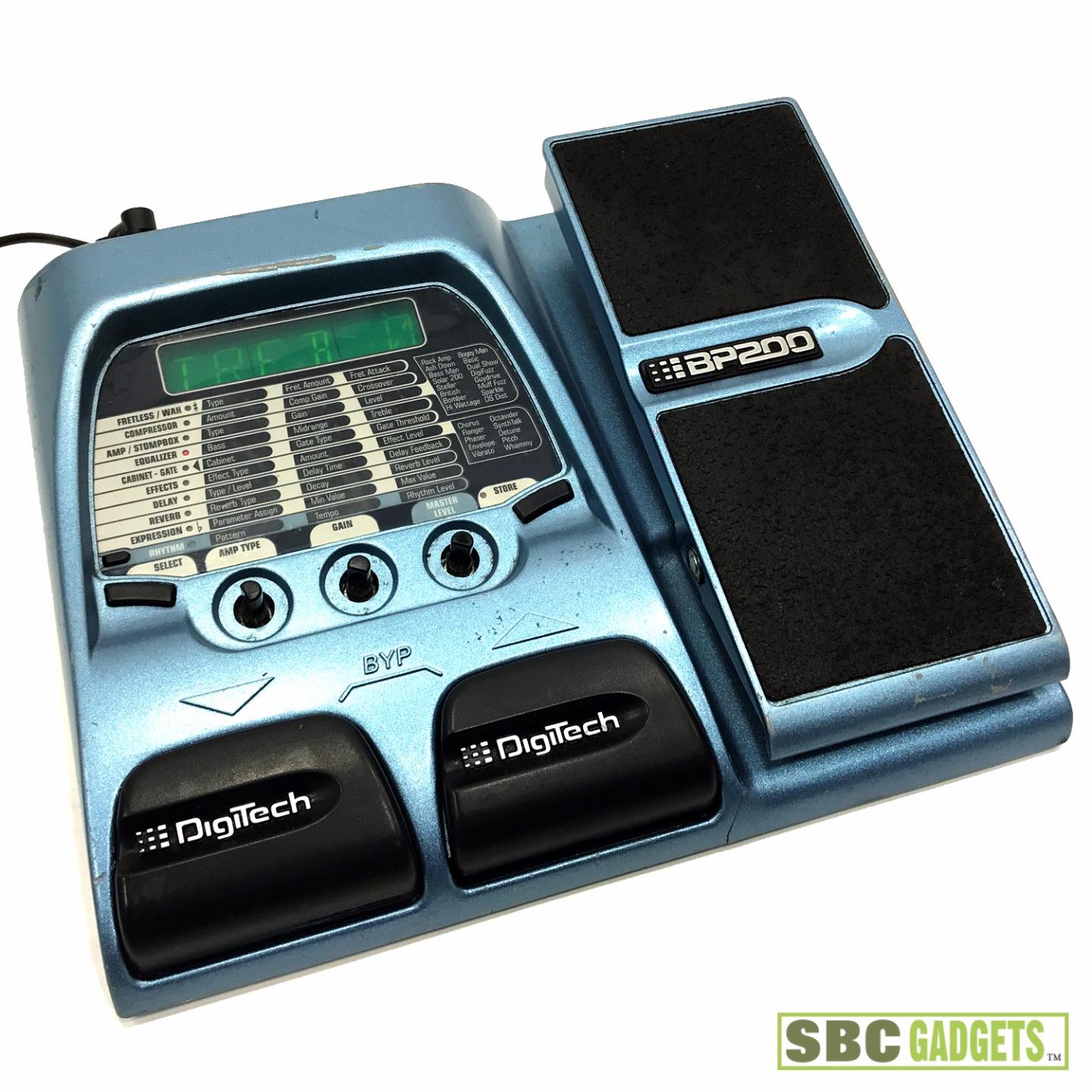 DigiTech MultiEffects Bass Guitar Effects Pedal (Model BP200